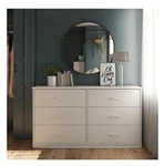 Mainstays 6 Drawer Dresser - White. Fixed Price $217.00.