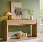Okd 63'' Console Table With Drawers, Farmhouse Entryway Rounded Cor. Fixed Price $555.55.
