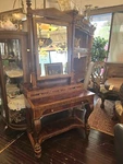 Maitland-smith Chest With Mirror In Mahogany. Fixed Price $2995.00.