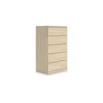 Signature Design By Ashley Onita 5-DRAWER Chest Natural Brown Wood Finish,. Fixed Price $224.22.