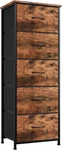 Tall Dresser For Bedroom With 5 Drawers, Storage Organizer Chest Of. Fixed Price $61.99.