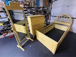 Vintage Dixie Aloha Collection Faux Bamboo Twin Bedroom Set Trundle Yellow. Fixed Price $2000.00.