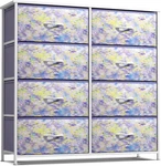 Sorbus Kids Dresser 8 Drawers Storage Chest Organizer Steel Frame Wood Top. Fixed Price $91.99.