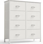 Olixis 8 Drawer Storage Dresser With Wood Top - Wide Fabric Chest Organizer For. Fixed Price $57.79.
