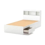 South Shore Reevo Twin Storage Bed White. Fixed Price $456.23.