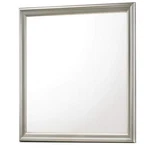 Benjara Square Molded Wooden Frame Dresser Mirror- Antique Silver. Fixed Price $91.60.
