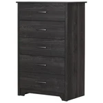 South Shore Fusion 5 Drawer Chest In Gray Oak. Fixed Price $291.55.