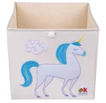 Wildkin Kids 13 Inch Storage Cube For Boys And Girls, Olice (unicorn). Fixed Price $21.99.