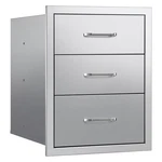 Vevor Outdoor Kitchen Drawers 18.11"W X 23.23"D 23.23"H, Triple-access Stainle. Fixed Price $216.62.