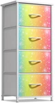 Sorbus Kids Dresser With 4 Drawers - Storage Chest Organizer Nightstand Steel. Fixed Price $86.19.