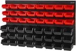 48-BIN Wall Mounted Storage Bins Parts Rack Organizer Garage Shop Tool. Fixed Price $44.98.