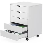 Sweetcrispy Chest Mobile 15.8"D X 18.7"W 25.4"H (5 Drawers), White. Fixed Price $85.21.