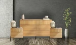 3 Piece Dresser Nightstand Set Rustic Natural Finish Home Bedroom Storage. Fixed Price $635.00.