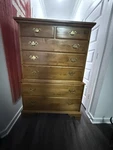 Ethan Allen Circa 1776 Collection Double Drawer Dresser Nightstand. Fixed Price $750.00.