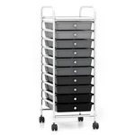 Outdoor Basic Homgx Storage Cart 10 Drawers Tiers Rolling 2. Fixed Price $94.12.