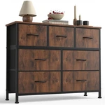 Sweetcrispy 7 Drawer Dresser With Fabric Bins Storage Tower Organizer .... Fixed Price $54.08.