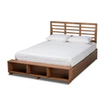 Baxton Studio Milana Modern Transitional Ash Walnut Brown Finished Wood. Fixed Price $163.99.
