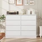8 Double Wood Dressers Chests Of Drawers For Bedroom Organizer. Fixed Price $215.64.