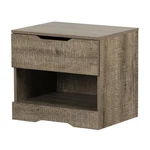 South Shore Holland 1 Drawer Nightstand In Weathered Oak. Fixed Price $120.62.