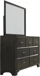 Kings Brand Furniture Oceana Gray Wood 7-DRAWER Dresser With Mirror. Fixed Price $775.99.