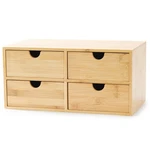 Wisuce Bamboo Organizer, Desktop With Drawers Tabletop .... Fixed Price $60.62.