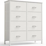 Olixis 8 Drawer Storage Dresser With Wood Top Wide Fabric Chest Organizer Fo.... Fixed Price $57.41.