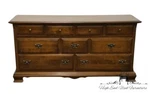 Ethan Allen Classic Manor 66" Nine Drawer Double Dresser 15-5203 204 Finish. Fixed Price $727.99.