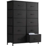 Organize Everything With 10 Drawers - Tall Dresser Storage Cabinet. Fixed Price $89.99.