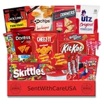 Red Box - Snacks Party Candy Cookies Gift. Fixed Price $37.49.