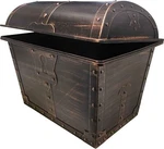Teacher Created Resources Large Plastic Treasure Chest Pack Of 1, Bronze. Fixed Price $42.16.