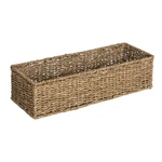 Household Essentials Handwoven Seagrass Rectangular Storage Basket, Natural. Fixed Price $38.55.
