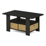 Maklaine Engineered Wood Coffee Table With Bin Drawer Espresso/brown. Fixed Price $77.03.