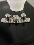 Vintage 18/8 Stainless Condiment Set With Tray - New Old Stock Shanghai China. Fixed Price $9.00.