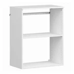 Closetmaid Style+ 25 In. White Hanging Wood Tower. Fixed Price $80.00.