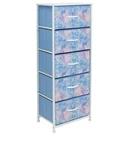 Sorbus Fabric Dresser For Kids Bedroom - Chest Of 5 Drawers, Tall Storage Tower,. Fixed Price $85.00.