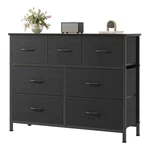 Dresser Fabric Drawers Storage Organizer Cabinet Black 39.4 CAB-7BC-V2-BK. Fixed Price $114.99.