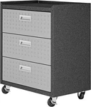 Manhattan Comfort Fortress Collection Convenient Durable Mobile Garage Chest .... Fixed Price $292.77.
