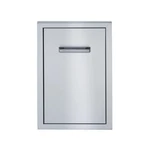 Primo 18-IN Stainless Steel Roll-out Trash Bin Drawer For Outdoor Bbq Kitchen. Fixed Price $609.00.
