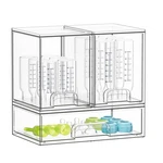 Spaceaid Baby Bottle Storage Organizer 3-PACK Acrylic, Stackable, Clear. Fixed Price $67.97.