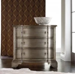 Hooker Furniture Melange Cadence 3-DRAWER Accent Chest In Silver. Fixed Price $400.00.