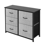 Storage Dresser Furniture Unit-large Standing Organizer Chest For Bedroom, Of.... Fixed Price $137.09.