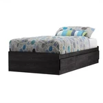 South Shore Fynn Twin Mates Bed With 3 Drawers Gray Oak. Fixed Price $311.62.