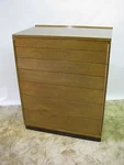 Wormley For Dunbar Mahogany Chest With 7 Graduated Drawers; Near Mint. Fixed Price $2995.00.