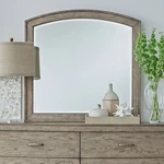 Liberty Furniture Avalon Arched Mirror For Bedroom Dresser Mount - Brown. Fixed Price $231.72.