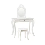 Costway Kids Vanity Set Princess Makeup Dressing Play Table W/mirror-white. Fixed Price $245.09.