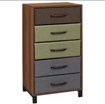 Household Essentials 8035-1 Drawer Chest (honey Maple). Fixed Price $82.00.
