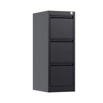 Aobabo 3 Drawer Vertical Metal File Cabinet With Lock For Home And Office, Black. Fixed Price $129.99.