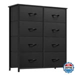 Yitahome 8-DRAWER Fabric Dresser, Tall Storage Tower W/bins, Sturdy Organizer. Fixed Price $91.90.