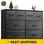 Wlive 8-DRAWER Dresser Charcoal Black Wood Grain. Fixed Price $106.99.