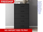 Mainstays Ardent 5 Drawer Dresser. Fixed Price $129.99.
